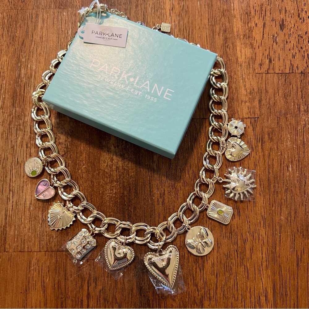 Gold Charm Necklace | Celestial Inspired | 18”+3”| Park Lane | Whimsical | NWT